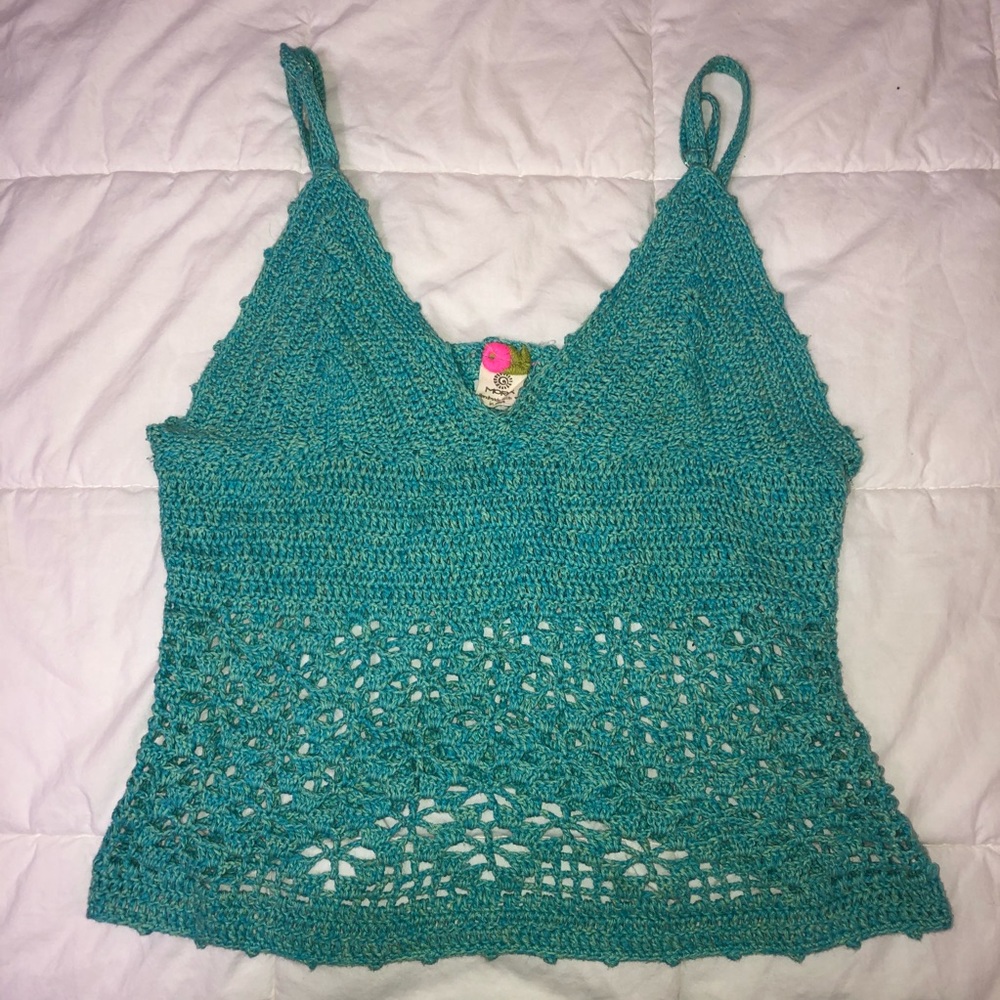 Mora mermaid style crochet tank top